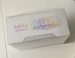 Pokemon Scarlet & Violet Prismatic Evolutions ETB Elite Trainer Box New w/Case - Image 2