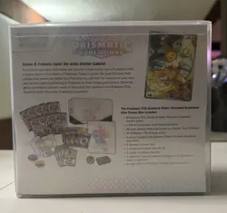 Pokemon Scarlet & Violet Prismatic Evolutions ETB Elite Trainer Box New w/Case - Image 3