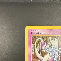 Pokemon TCG Mewtwo Promo Wotc Regular 12/53 60 HP Basic 1999 - Image 2