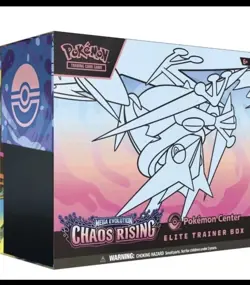 Pokemon Chaos Rising POKEMON CENTER ETB - X10 PRE SALE - Image 1