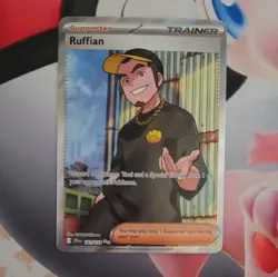 Pokemon TCG - Ruffian 181/159 - Journey Together - Ultra Rare Full Art Trainer - Image 3