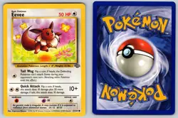 Eevee 51/64 Unlimited Common Jungle Pokemon Near Mint - Image 3