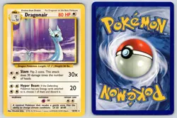 Dragonair 18/102 Rare Base Set Unlimited Pokemon Lightly Played - Image 3