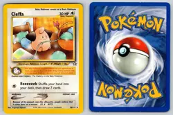 Cleffa 20/111 Unlimited Rare Neo Genesis Pokemon Lightly Played - Image 3