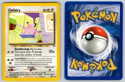 Clefairy 30/111 Unlimited Uncommon Neo Genesis Pokemon Lightly Played - Image 3