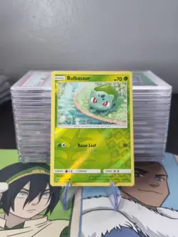 Pokemon TCG Bulbasaur Shining Legends 1/73 Reverse Holo Common - Image 1