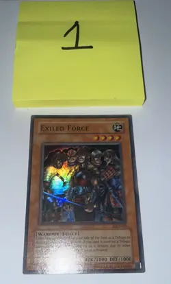 Yugioh Exiled Force LOD-023 Super Rare Unl Original Print (NM) - Image 1