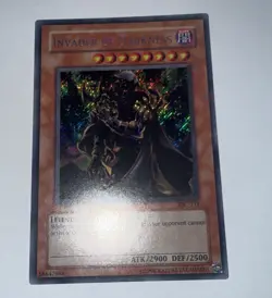 Yugioh Invader of Darkness IOC-111 1st Secret Rare Unl Original Print (NM) - Image 1