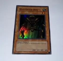 Yugioh Man-Eater Bug LOB-E088 Super Rare Unl (NM) - Image 3