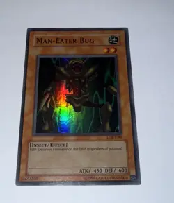 Yugioh Man-Eater Bug LOB-E088 Super Rare Unl (NM) - Image 5