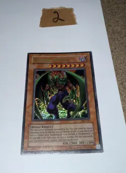 Yugioh Mazera Deville AST-111 Secret Rare Unl Original Print (LP) - Image 3