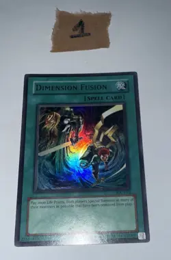 Yugioh Dimension Fusion IOC-094 Ultra Rare Unl Original Print (NM) - Image 1