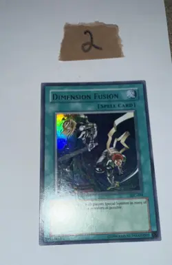 Yugioh Dimension Fusion IOC-094 Ultra Rare Unl Original Print (NM) - Image 3