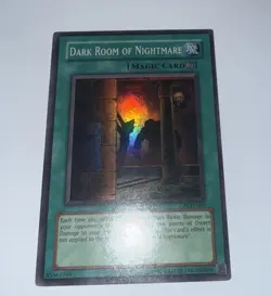 Yugioh Dark Room of Nightmare PGD-082 Super Rare Unl Original Print (LP) - Image 1