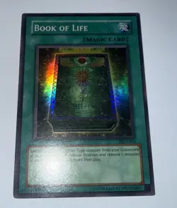 Yugioh Book of Life PGD-033 Super Rare Unl Original Print (LP) - Image 1