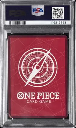 2025 ONE PIECE JPN OP11-A FIST OF DIVINE SPEED ALTERNATE ART SHIRAHOSHI PSA 10 - Image 2