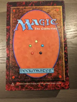 MTG Magic Fourth (4th) Edition Open Deckmaster Gift Box Complete - NO DECKS - Image 1