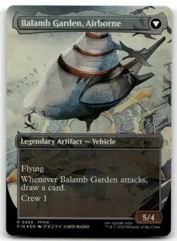 Balamb Garden, SeeD Academy (Borderless) #354 (Foil) NM Final Fantasy Magic MTG - Image 2