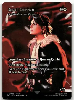 Squall Leonhart - Danitha Capashen, Paragon (Showcase) #22 NM Final Fantasy - Image 1