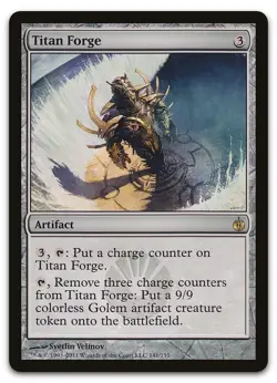 Titan Forge #141 (NM) Mirrodin Besieged MBS Magic MTG - Image 1