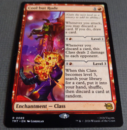 Cool But Rude | MTG TMNT | NM Non-Foil | Rare Red Enchantment - Image 2
