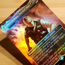 1x Joshua Graham, Burned Man - Isshin, Foil - Fallout Secret Lair 2459, MTG NM - Image 3