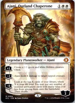 Ajani, Outland Chaperone - Lorwyn Eclipsed (284) NM [ECL] - Image 1