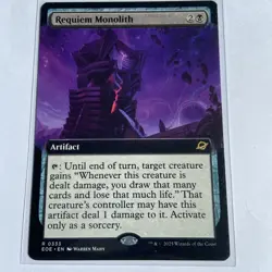 MTG Edge of Eternities - Requiem Monolith(Extended Art) Rare 0333 NM - Image 1