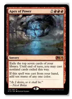 Apex of Power M Core Set 2019 129 NM - Image 1