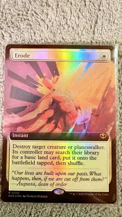 Erode (Extended Art) Secrets of Strixhaven Foil #310 - Image 1