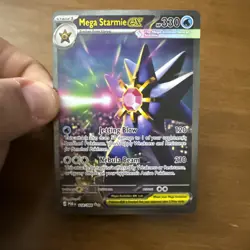 Pokemon Perfect Order Mega Starmie EX Special Illustration Rare Pack Fresh NM/M - Image 1