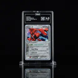 Pokemon Ex Unseen Forces #108 Scizor Ex Cosmos Holo TAG 6.5 EX MT+ - Image 1