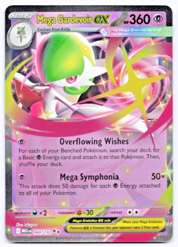 Pokemon TCG Mega Gardevoir ex 060/132 Mega Evolution NM - Image 1