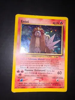 Carta Pokemon Entei 6/64 Set Neo Revelation Holo ITA - Image 2