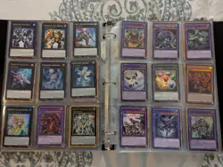 Yu-Gi-Oh Binder Full Of Vtg 1996 - Now 200+ Cards Yugioh Some Hard To Find Cards - Image 1