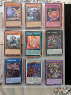 Yu-Gi-Oh Binder Full Of Vtg 1996 - Now 200+ Cards Yugioh Some Hard To Find Cards - Image 3