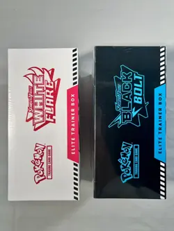 Pokemon Black Bolt and White Flare Elite Trainer Box ETB Set FACTORY SEALED - Image 5