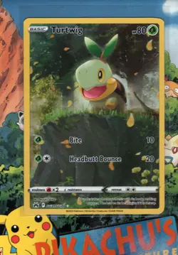 Pokemon TCG Turtwig GG31/GG70 Crown Zenith Galarian Gallery Holo NM/M - Image 1