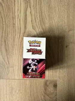 Pokemon TCG - Destined Rivals - Half Booster Box - 18 Packs - Unsealed Display - Image 1