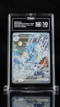 Pokemon Kingdra ex SFA Special Illustration Coll. Promo SVP EN 131 TAG 10 - Image 1