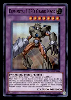 Elemental HERO Grand Neos Super Rare Legendary Collection 2 LCGX-EN060 - Image 1