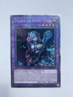 Yugioh - Teller of Fairy Tails BLZD-EN034 Starlight Rare Near Mint In Hand - Image 1