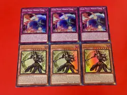 3x Dark Magician The Magician Of Black Magic 3x Dark Magic Mirror Force | YuGiOh - Image 1