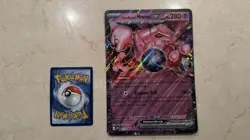 Team Rocket's Mewtwo ex 205 - Jumbo Card - NM - Image 1