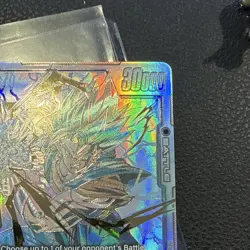Bandai Dragon Ball Super Card Game Vegito Secret Rare Foil SCR Battle Card - Image 5