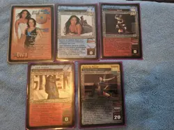 WWE RAW DEAL CCG Gail Kim & Molly Holly Cards W/Ultra Rares All Foil/Holo - Image 1