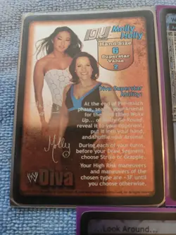 WWE RAW DEAL CCG Gail Kim & Molly Holly Cards W/Ultra Rares All Foil/Holo - Image 2
