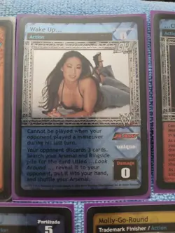 WWE RAW DEAL CCG Gail Kim & Molly Holly Cards W/Ultra Rares All Foil/Holo - Image 3