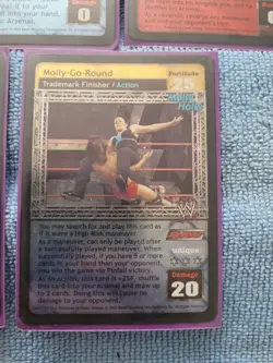 WWE RAW DEAL CCG Gail Kim & Molly Holly Cards W/Ultra Rares All Foil/Holo - Image 5