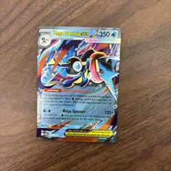 Mega Greninja ex RR 022/083 M4 Ninja Spinner - Pokemon Card English MEGA LINE - Image 1